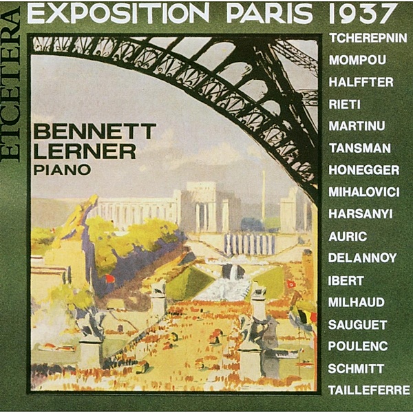 Exposition-Paris 1937, Bennett Lerner