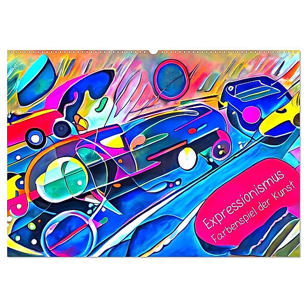 Expressionismus - Farbenspiel der Kunst (Wandkalender 2024 DIN A2 quer), CALVENDO Monatskalender, Marion Meyer - Stimmungsbilder1