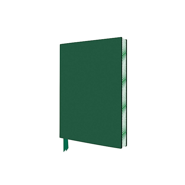 Exquisit Notizbuch DIN A6: Farbe Moosgrün, Flame Tree Publishing