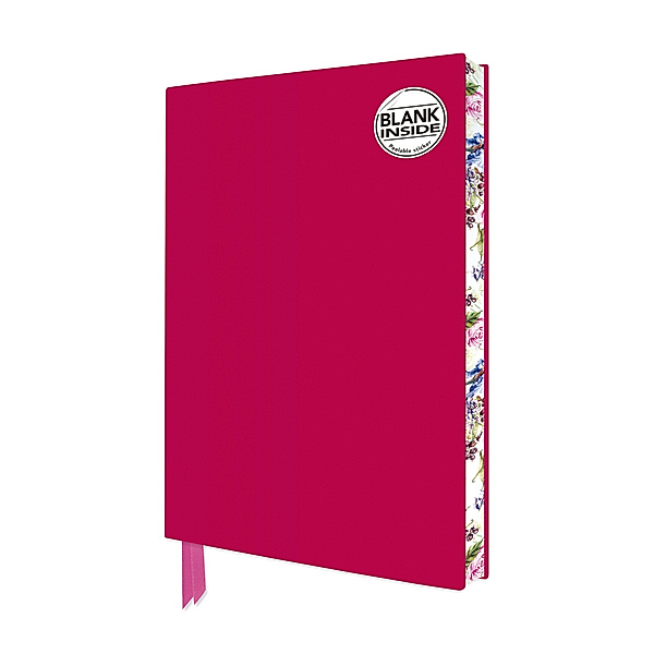 Exquisit Notizbuch ohne Linien DIN A5: Farbe Pink, Flame Tree Publishing
