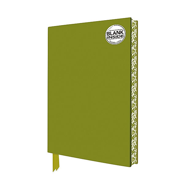 Exquisit Notizbuch ohne Linien DIN A5: Farbe Salbei Grün, Flame Tree Publishing