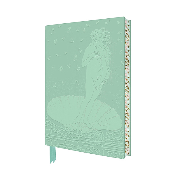 Exquisit Premium Notizbuch DIN A5: Sandro Botticelli, Die Geburt der Venus, Flame Tree Publishing