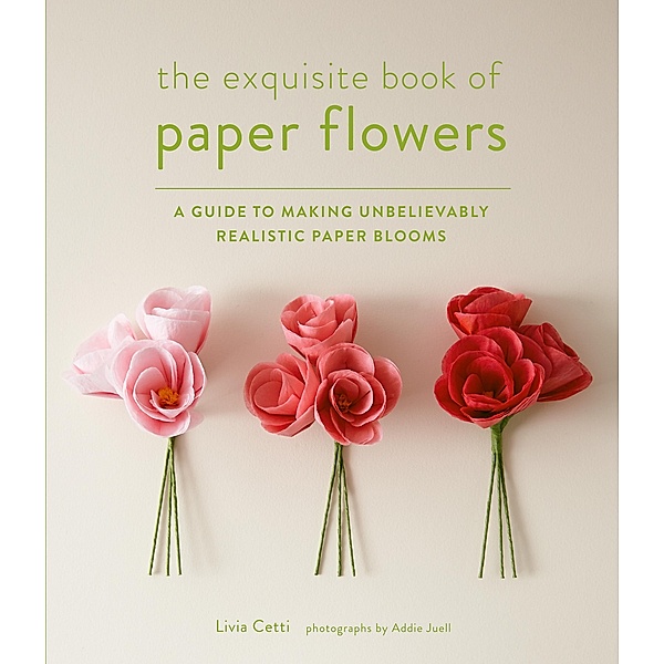 Exquisite Book of Paper Flowers, Livia Cetti