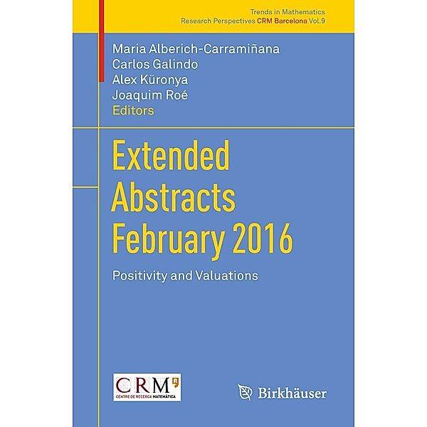 Extended Abstracts February 2016 / Trends in Mathematics Bd.9