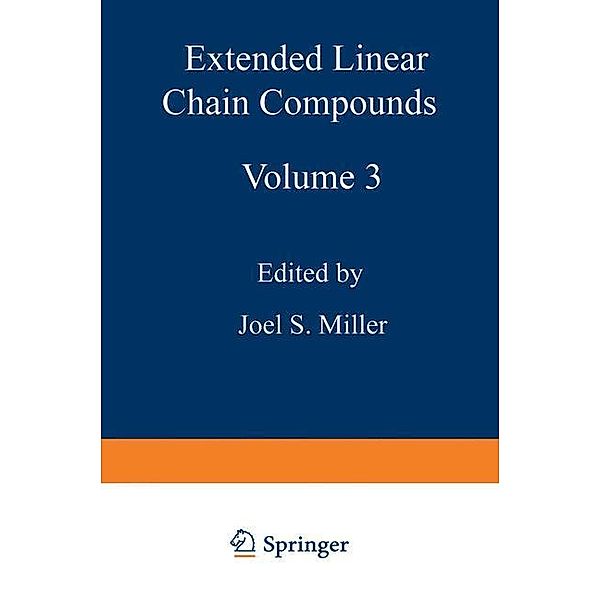 Extended Linear Chain Compounds, Joel S. Miller