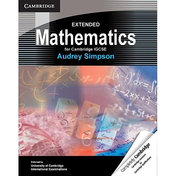 Extended Mathematics for Cambridge IGCSE ebook, Audrey Simpson