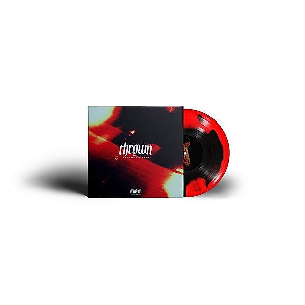 Extended Pain(Ink Spot-Red&Black 10) (Vinyl), Thrown
