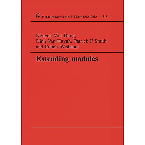 Extending Modules, Nguyen Viet Dung