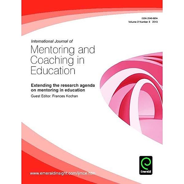 Extending the research agenda on mentoring in education