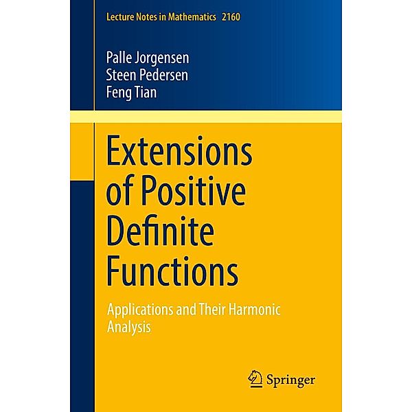 Extensions of Positive Definite Functions / Lecture Notes in Mathematics Bd.2160, Palle Jorgensen, Steen Pedersen, Feng Tian