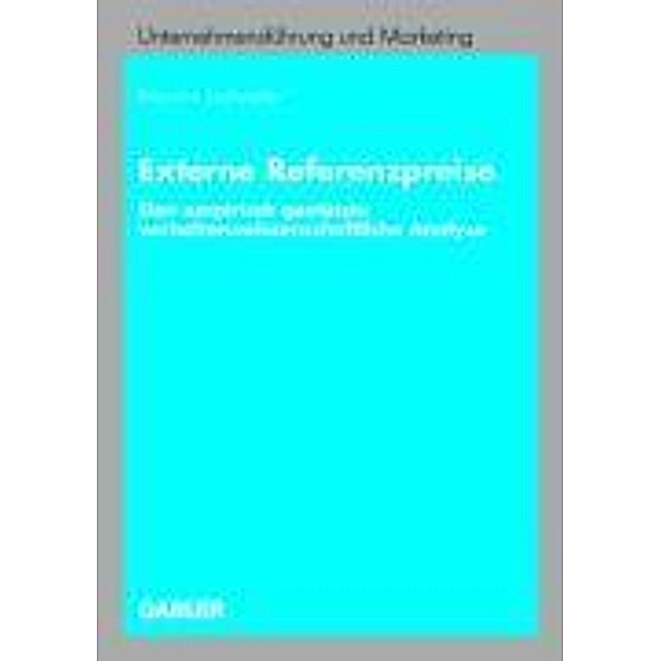 Externe Referenzpreise / Unternehmensführung und Marketing, Maurice Eschweiler