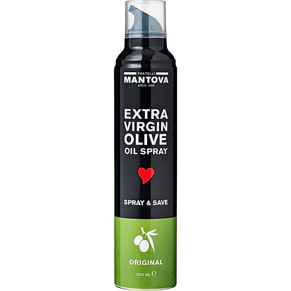 Extra Virgin Olivenöl Spray Original von MANTOVA (200 ml)