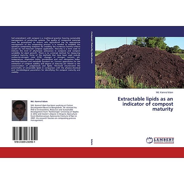 Extractable lipids as an indicator of compost maturity, Md. Kamrul Islam