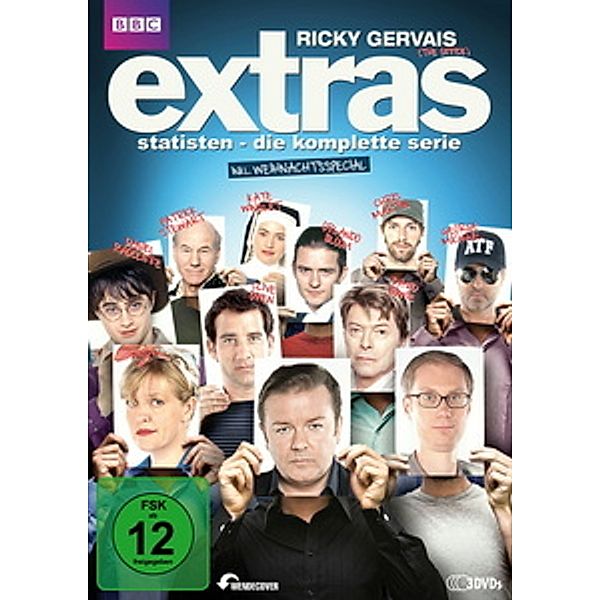 Extras: Statisten - Die komplette Serie, inkl. Weihnachtsspecial, Extras-Statisten