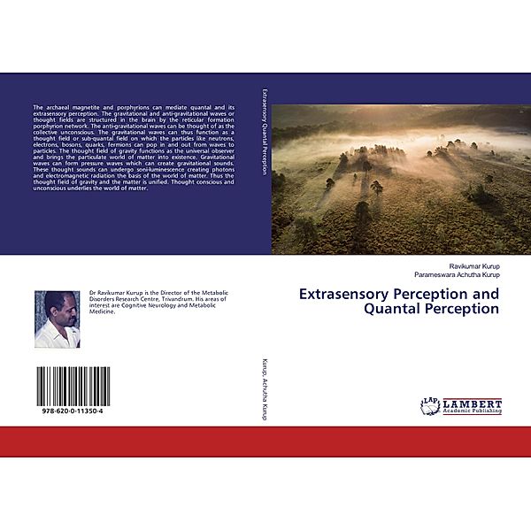 Extrasensory Perception and Quantal Perception, Ravikumar Kurup, Parameswara Achutha Kurup