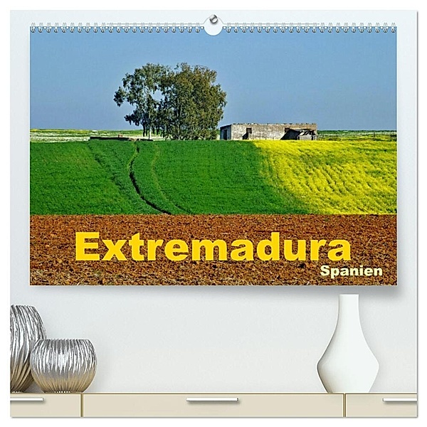 Extremadura Spanien (hochwertiger Premium Wandkalender 2024 DIN A2 quer), Kunstdruck in Hochglanz, insideportugal