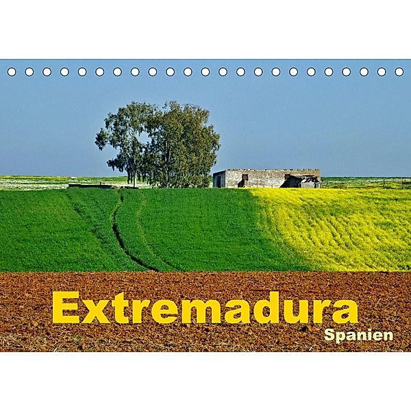 Extremadura Spanien (Tischkalender 2023 DIN A5 quer), insideportugal