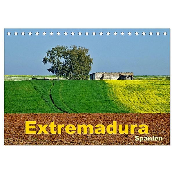 Extremadura Spanien (Tischkalender 2024 DIN A5 quer), CALVENDO Monatskalender, insideportugal