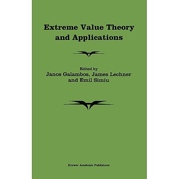 Extreme Value Theory and Applications