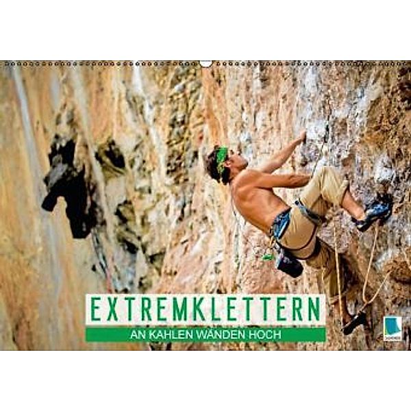 Extremklettern: An kahlen Wänden hoch (Wandkalender 2016 DIN A2 quer), Calvendo