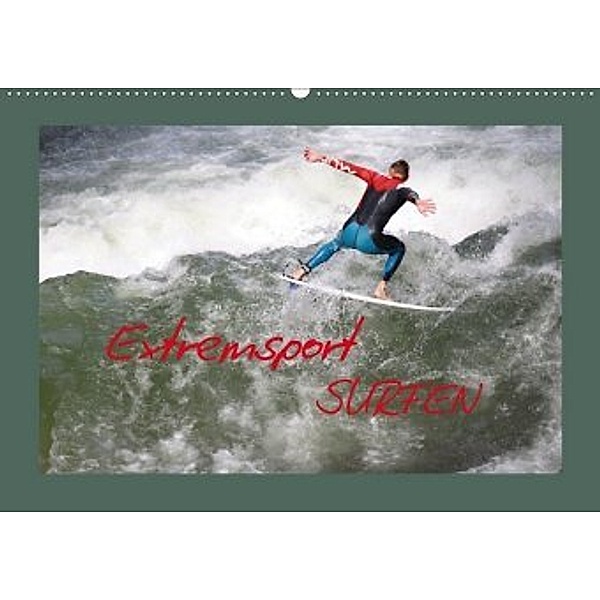 Extremsport Surfen (Wandkalender 2020 DIN A2 quer), Heike Hultsch