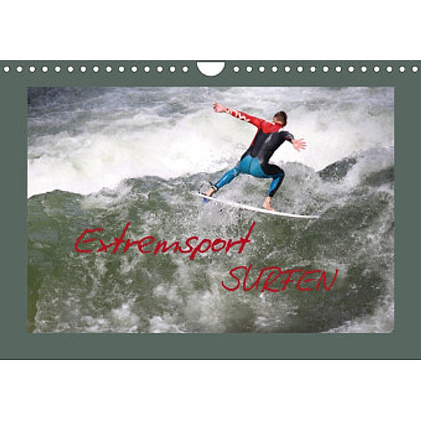 Extremsport Surfen (Wandkalender 2022 DIN A4 quer), Heike Hultsch