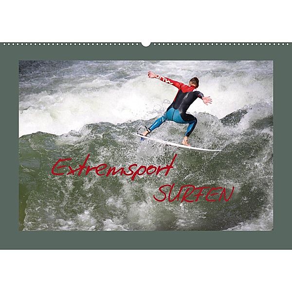 Extremsport Surfen (Wandkalender 2023 DIN A2 quer), Heike Hultsch