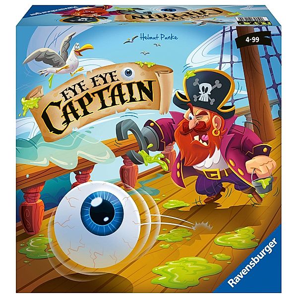 Ravensburger Verlag Eye Eye Captain von Ravensburger - ein temporeiches Aktionsspiel für Kinder ab 4 Jahren