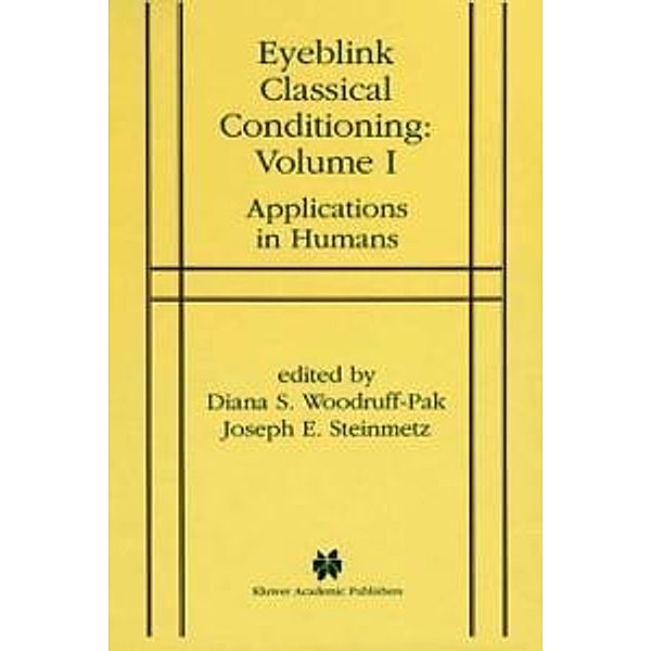 Eyeblink Classical Conditioning Volume 1