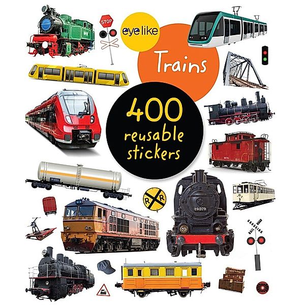 Eyelike Stickers: Trains, Workman Publishing