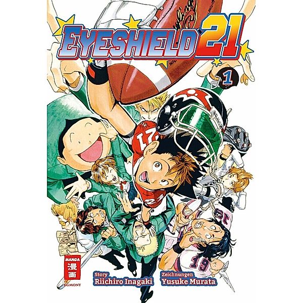 Eyeshield 21 01, Riichiro Inagaki, Yuusuke Murata