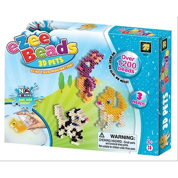 Beluga eZee Beads - 3D Tiere 1.200 Perlen