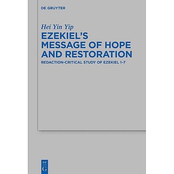 Ezekiel's Message of Hope and Restoration, Hei Yin Yip