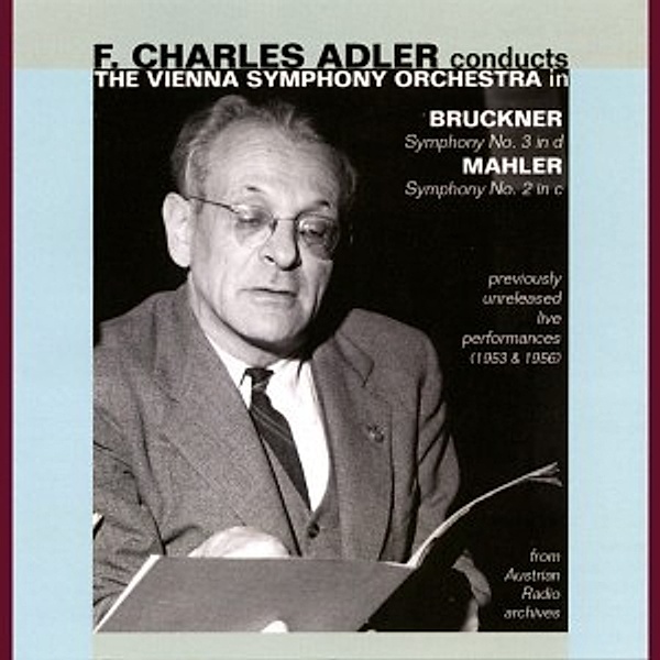 F.Charles Adler Dirigiert Die Wiener Symphoniker, Adler, Wiener Symphoniker