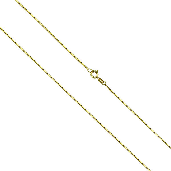 F Collier 333/- Gold Diamantiert (Größe: 38cm)