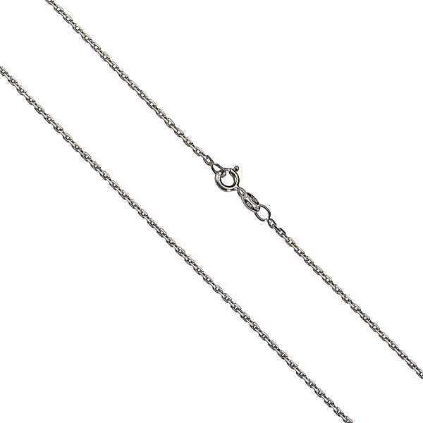 F Collier 925/- Sterling Silber Diamantiert (Größe: 40cm)