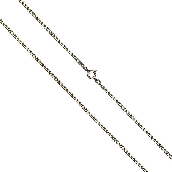 F Collier 925/- Sterling Silber Diamantiert (Größe: 60cm)