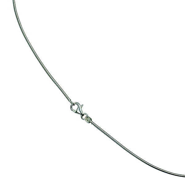 F Collier 925/- Sterling Silber Glänzend (Größe: 38cm)