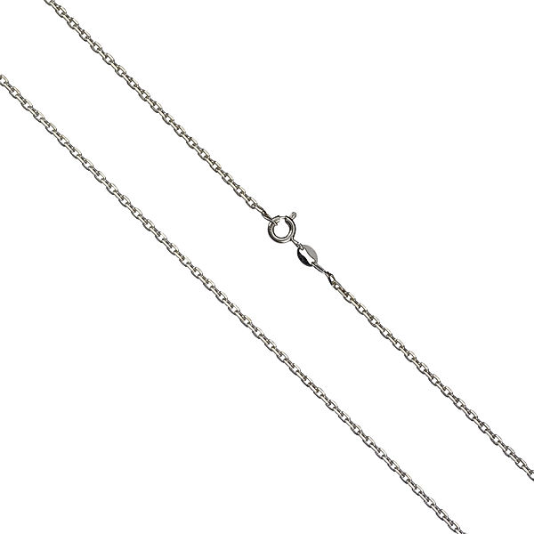 F Collier 925/- Sterling Silber Glänzend (Größe: 42cm)