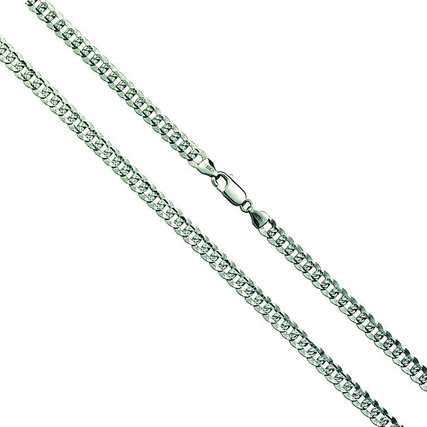 F Collier 925/- Sterling Silber Glänzend (Größe: 60cm)