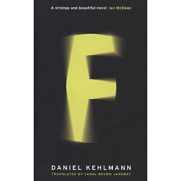 F, English Edition, Daniel Kehlmann
