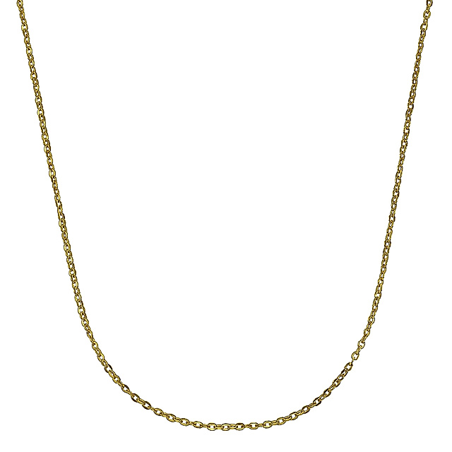 375 F 42cm Glänzend Halskette - bestellen Gold