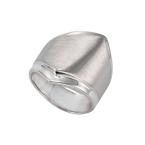 F Ring 925/- Sterling Silber Matt/Glanz (Größe: 058 (18,5))