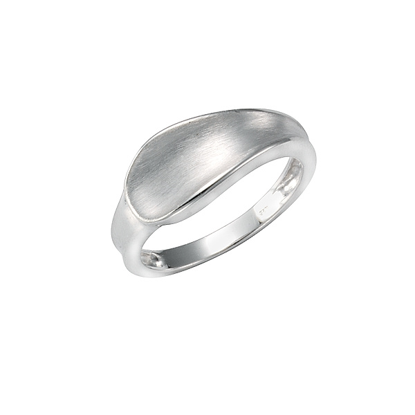 F Ring 925/- Sterling Silber Matt/Glanz (Größe: 060 (19,1))