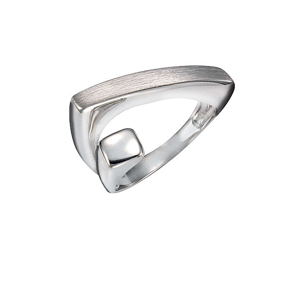 F Ring 925/- Sterling Silber Matt/Glanz (Größe: 064 (20,4))