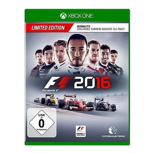 F1 2016, 1 XBox One-Blu-ray Disc (Limited Edition)