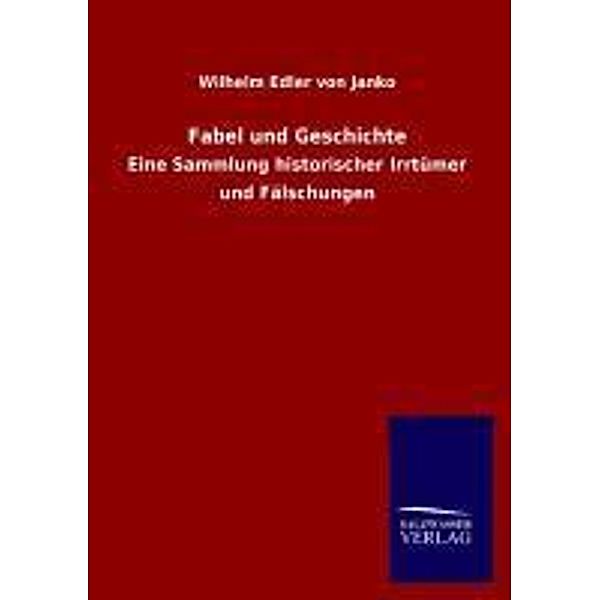 Fabel und Geschichte, Wilhelm von Janko