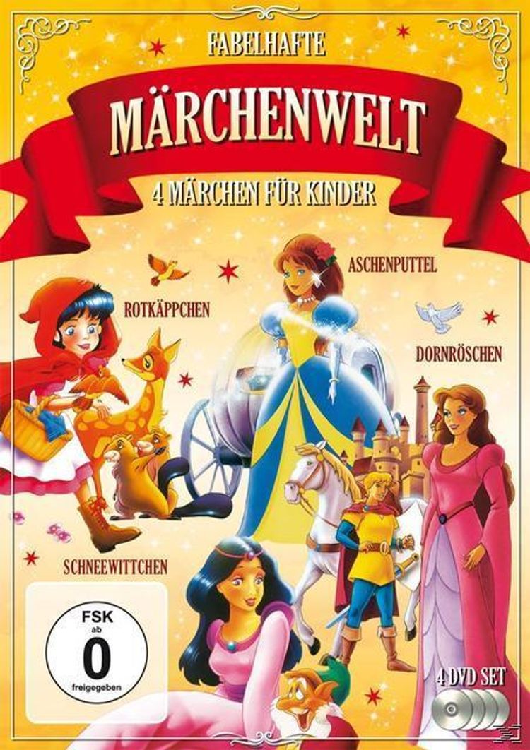 Fabelhafte Märchenwelt 4 Märchen für Kinder DVD-Box Film | Weltbild.de