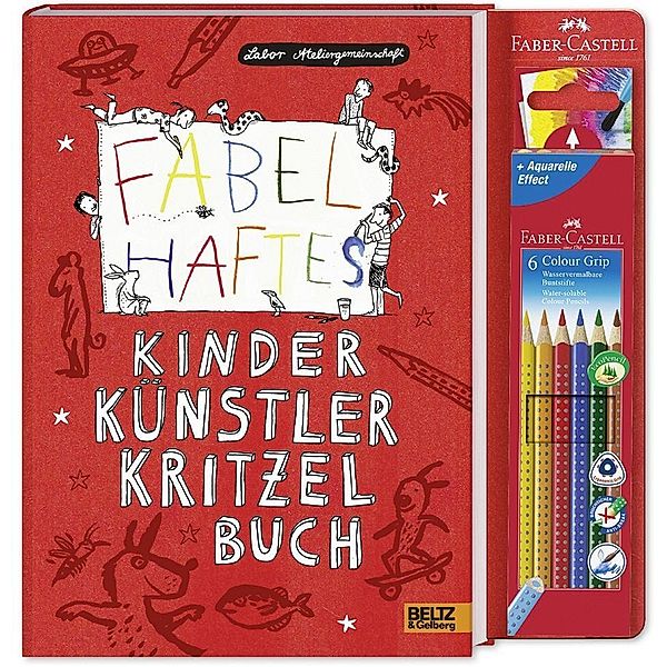 Fabelhaftes Kinder Künstler Kritzelbuch, Labor Ateliergemeinschaft