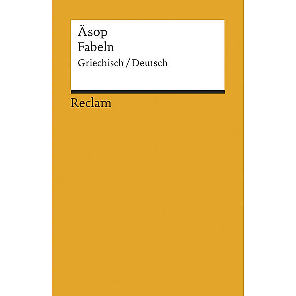 Fabeln, Griechisch-Deutsch, Aesop